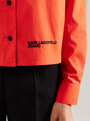 KARL LAGERFELD JEANS Between-season jacket in Red