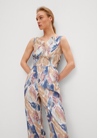 COMMA Jumpsuit in Blauw