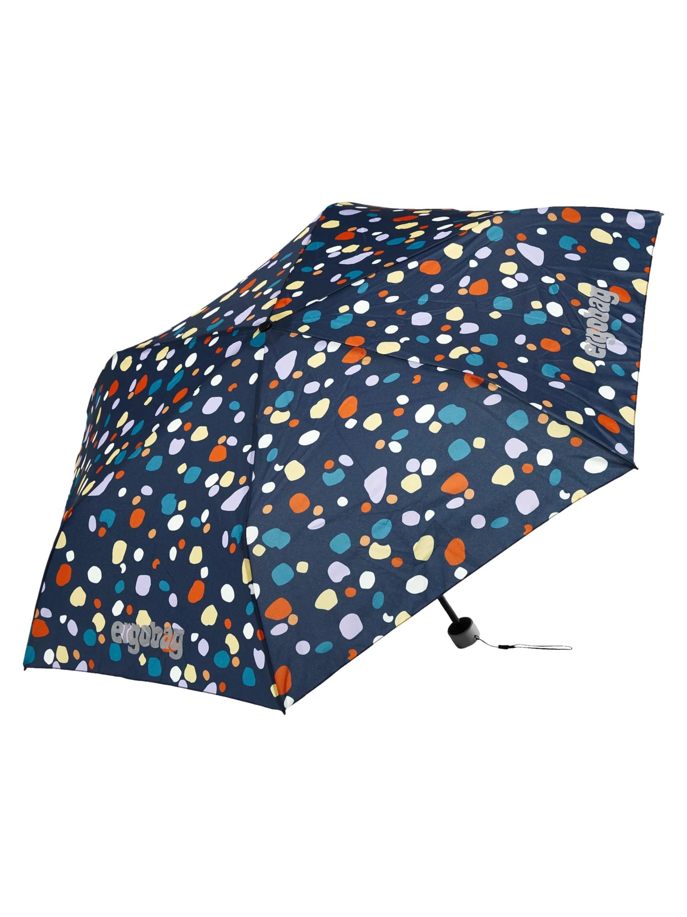 ergobag Umbrella 'Regenschirm Regenschirm' in Blue: front
