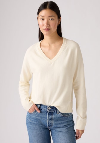 LEVI'S ® Pullover in Weiß: Vorderseite