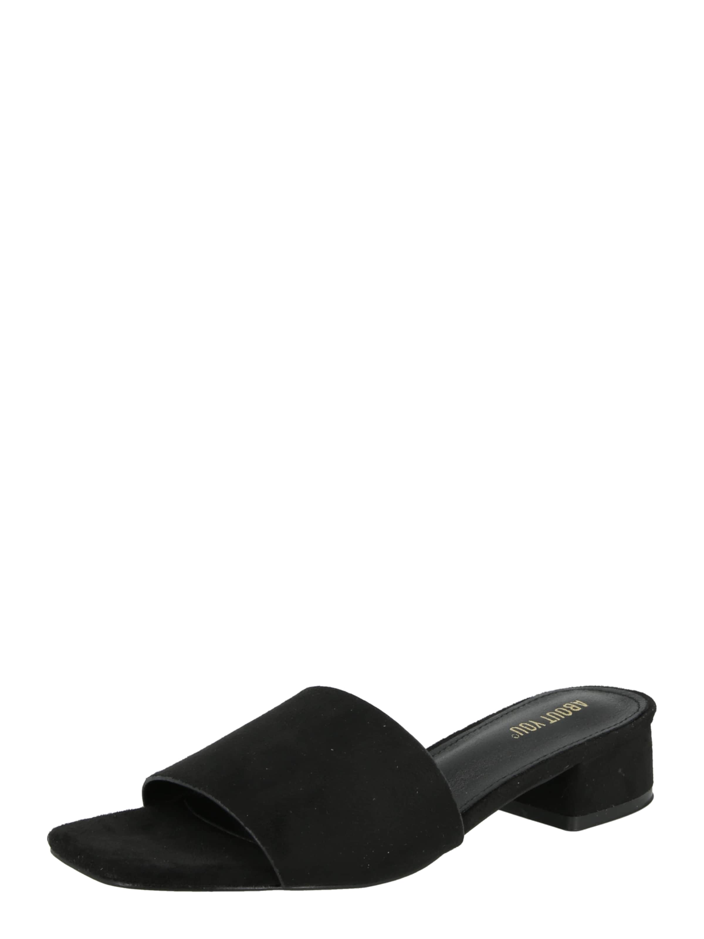ABOUT YOU - Zapatos abiertos 'Aylin' en negro: frente