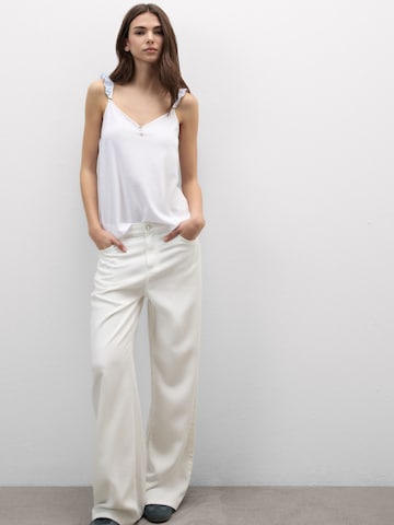 INTIMISSIMI Top 'Romantic Stripes' in White