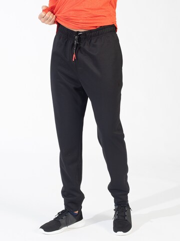 Regular Pantalon de sport Spyder en noir : devant