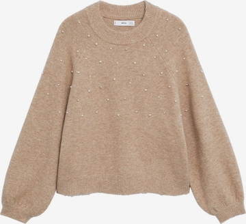 MANGO Pullover 'Rainy' in Beige: predná strana