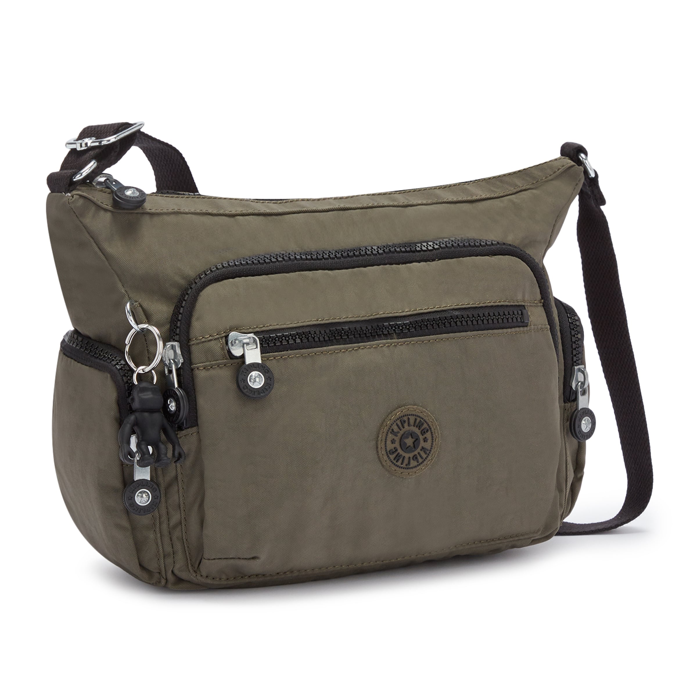 KIPLING - Mala de ombro 'Gabbie' em verde