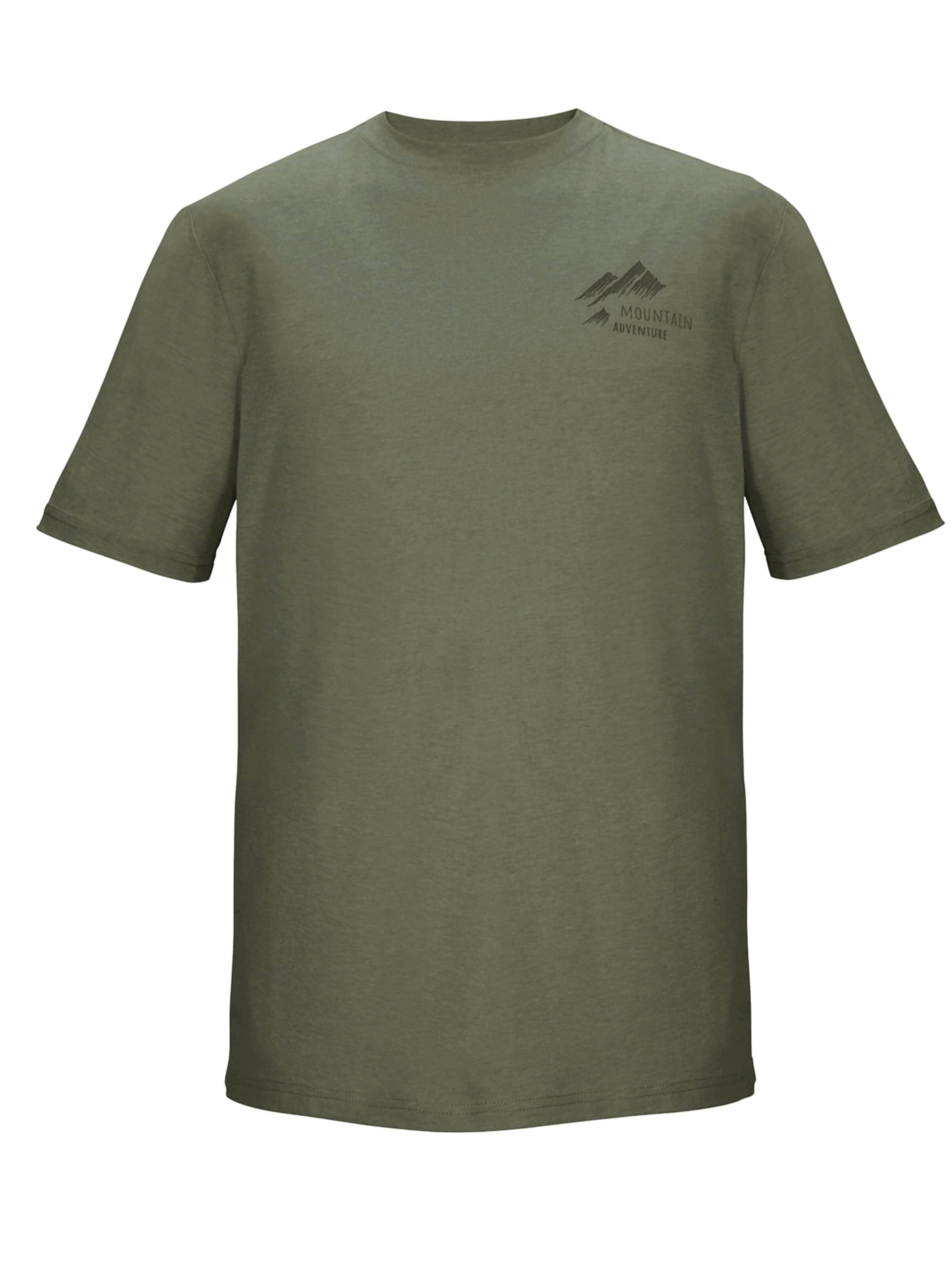 KILLTEC Shirt 'KOS 51 MN TSHRT' in Green: front