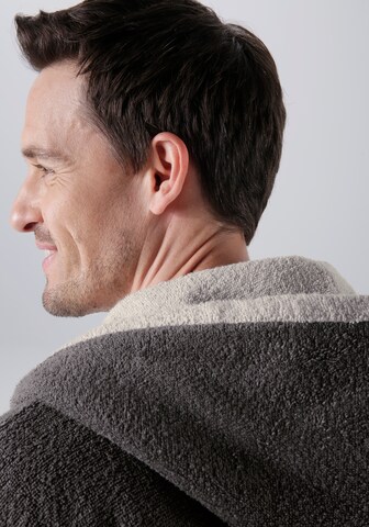 MY HOME Long Bathrobe in Grey