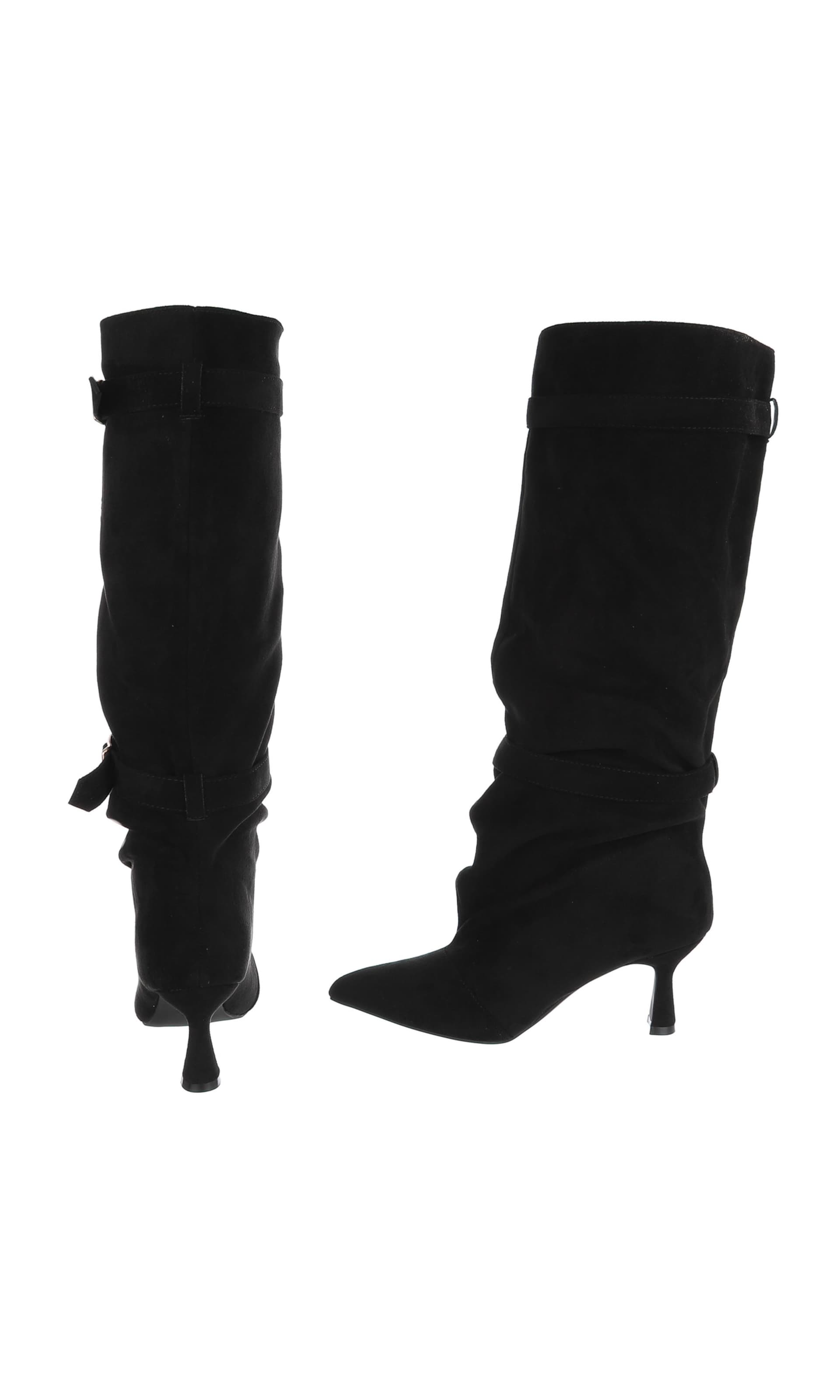 Ital-Design Stiefel in Schwarz