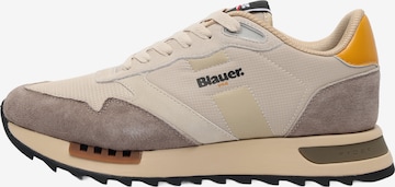 Blauer.USA Matalavartiset tennarit värissä keltainen: etupuoli