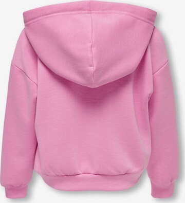 KIDS ONLY Zip-Up Hoodie in Pink