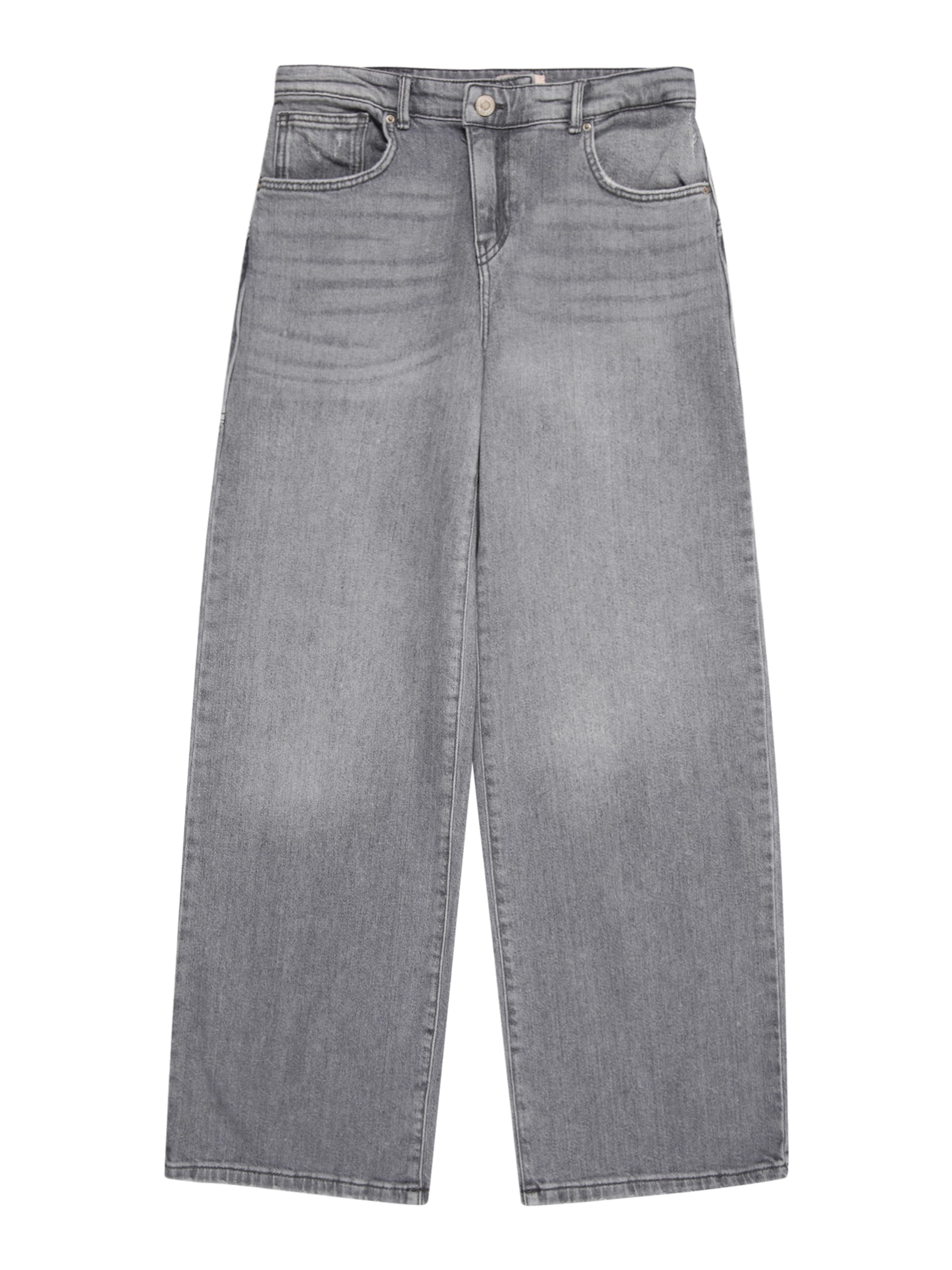 pilka ONLY GIRLS Plačios klešnės Džinsai 'KOGCHERRY': priekis