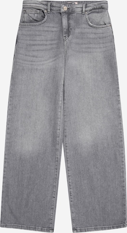 pilka ONLY GIRLS Plačios klešnės Džinsai 'KOGCHERRY': priekis