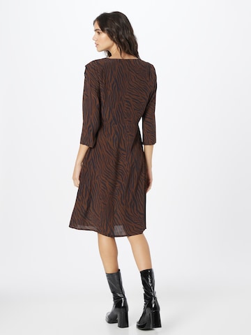 System Action Shirt dress in Brown