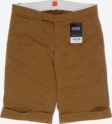 BOSS Shorts in S in Brown: front