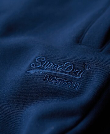 Superdry Regular Trousers 'Essential' in Blue