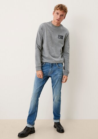 QS by s.Oliver Sweatshirt in Grey