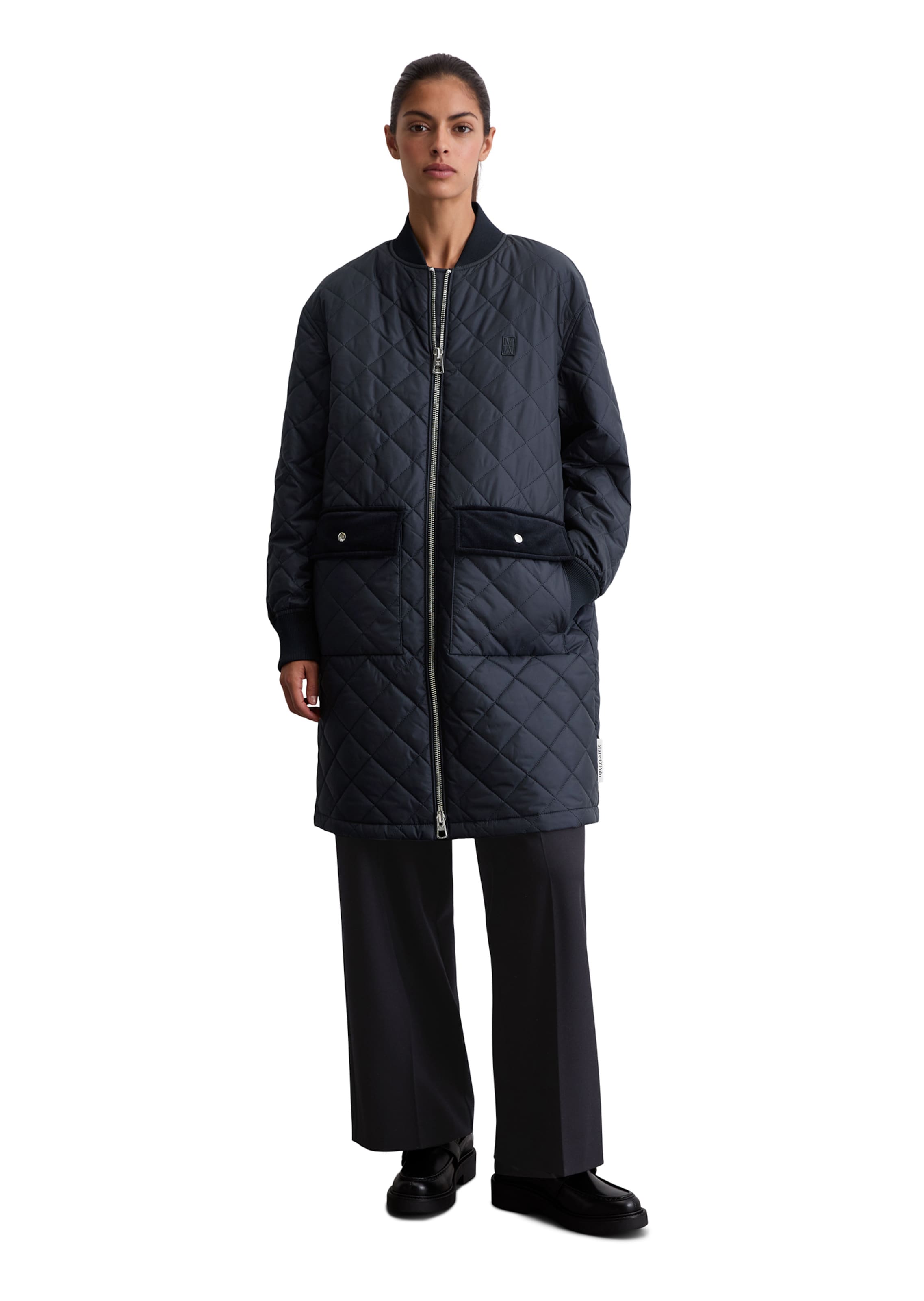 Marc O'Polo Between-seasons coat in Blue