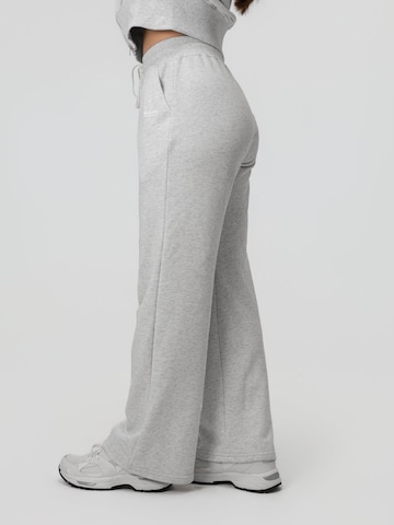 neverover Wide leg Sportbroek 'Novo' in Grijs