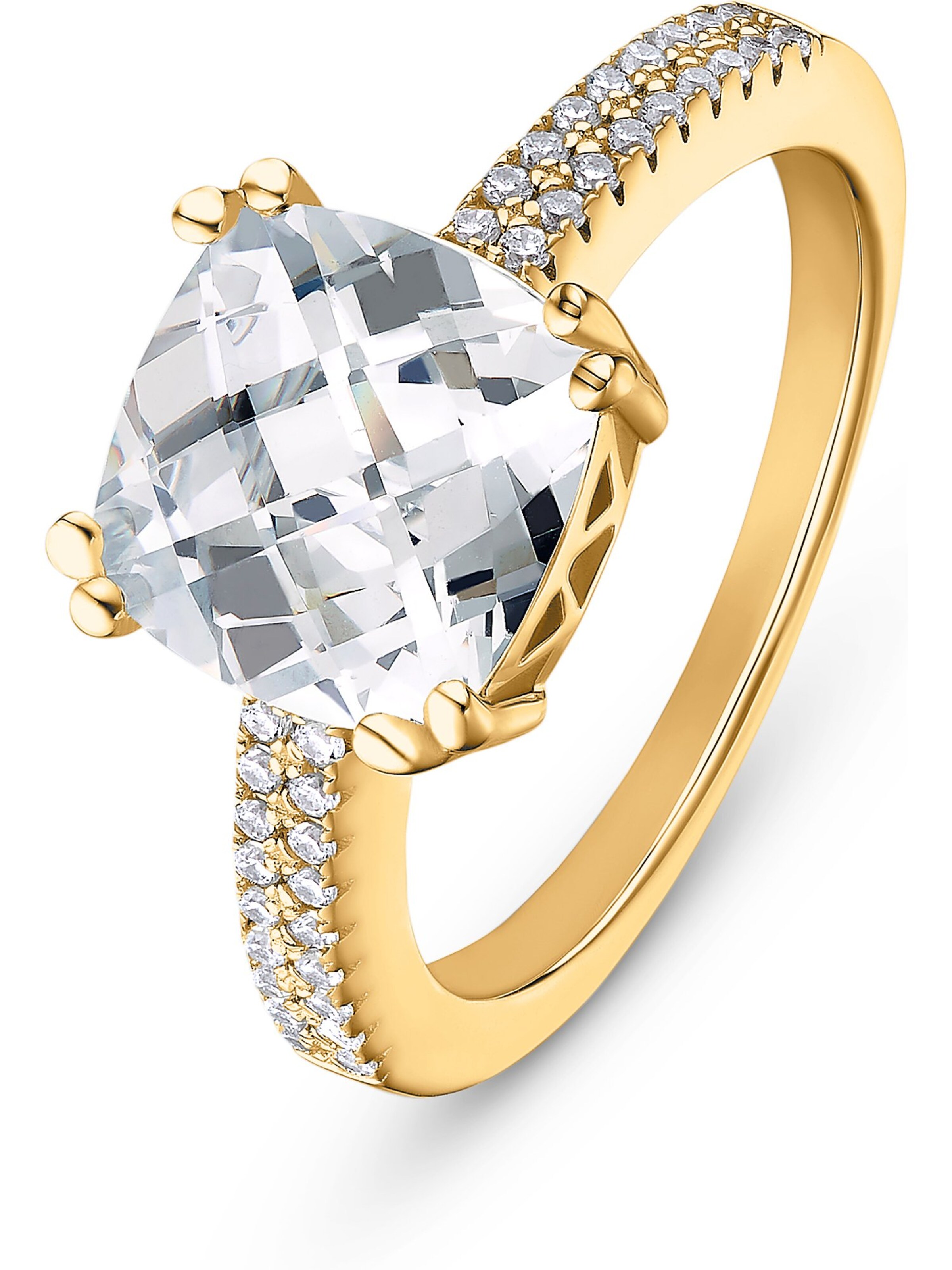 FAVS Ring in Gold: Vorderseite