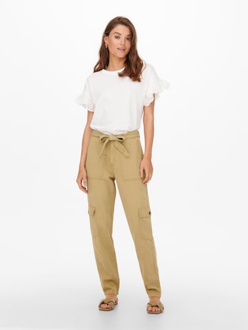 Regular Pantalon cargo 'Mati' ONLY en vert