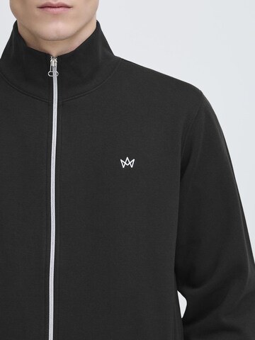 Kronstadt - Sudadera con cremallera 'Richards' en negro