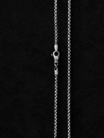 REYTEL Necklace 'ROLLO' in Silver: front