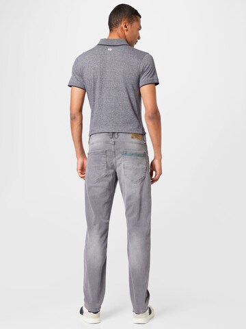 Coupe slim Jean Petrol Industries en gris