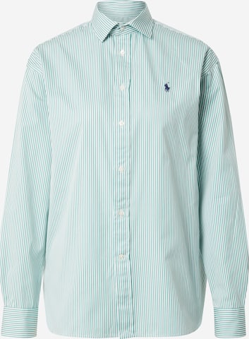 Chemisier Polo Ralph Lauren en vert : devant