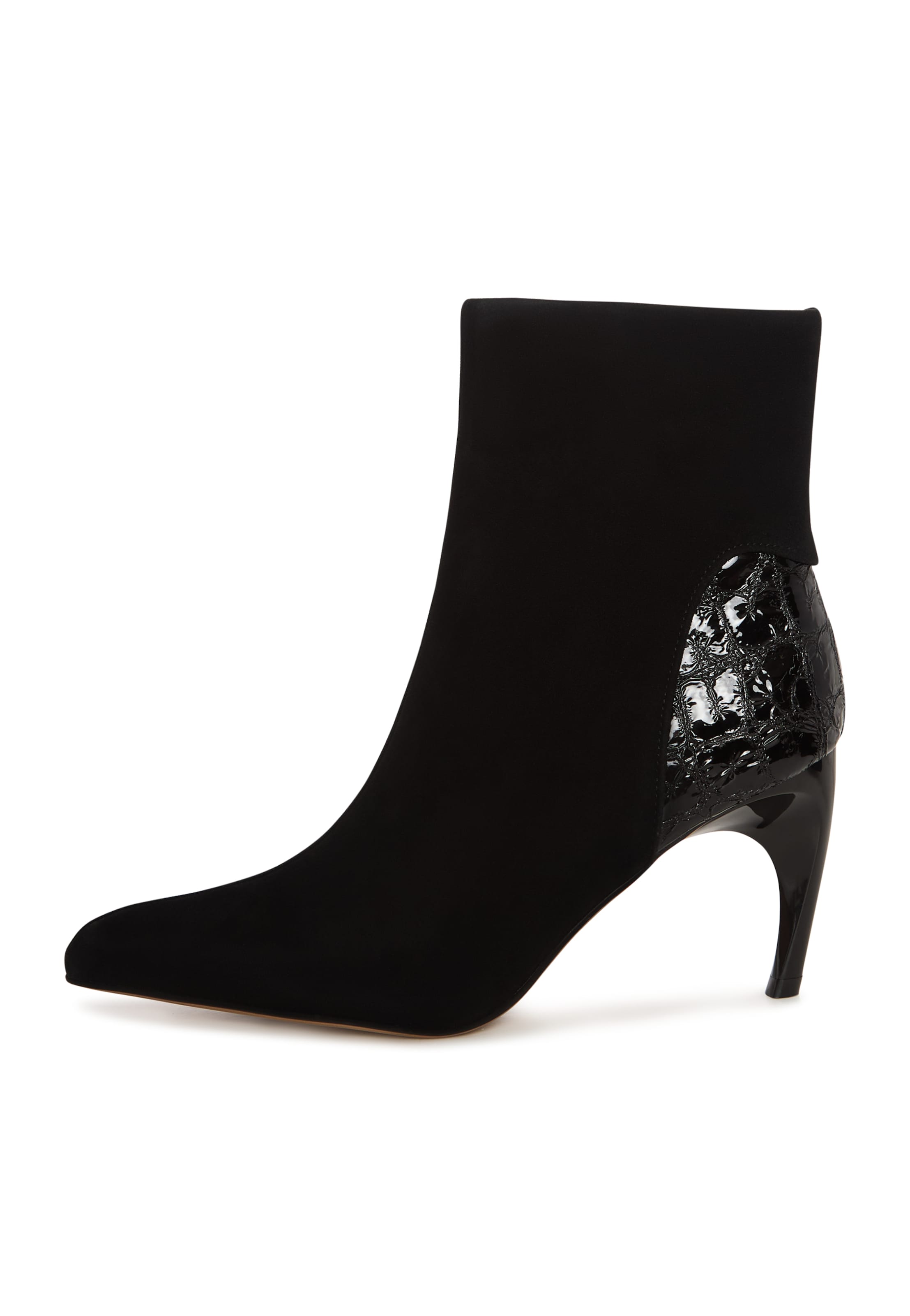 CESARE GASPARI Bootie in Black: front