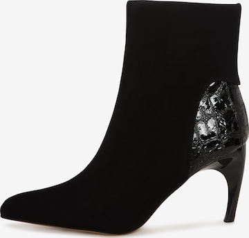 Bottines CESARE GASPARI en noir : devant