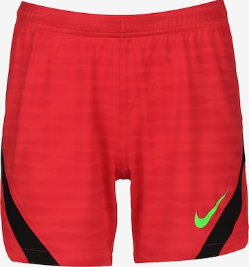 NIKE Workout Pants 'Strike 21' in Red: front