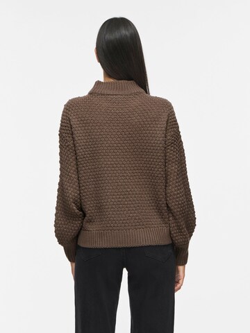 VILA Sweater in Brown