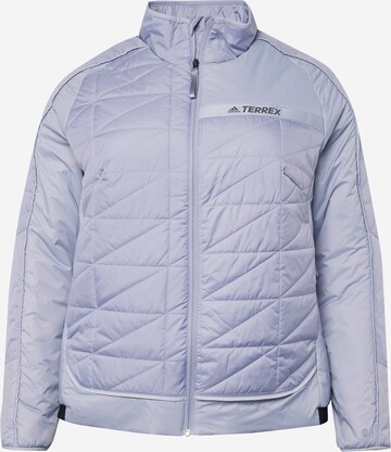 ADIDAS TERREX Outdoor Jacket 'Multi Insulated ' in Purple: front