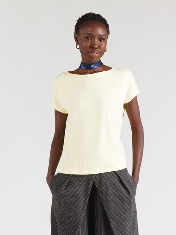 T-shirt s.Oliver en jaune : devant