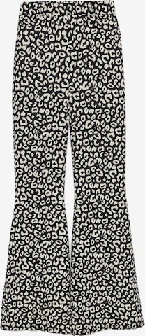 No Matter What Flared Hose in Beige: Vorderseite