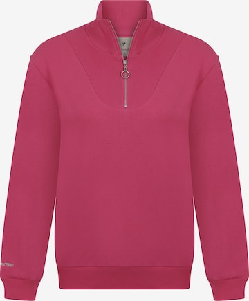 DENIM CULTURE Sweatshirt 'Tatiana' in Roze: voorkant