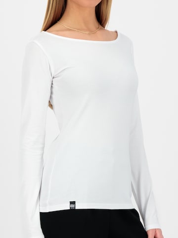 alife & kickin Shirt 'FinjaAK A' in Weiß