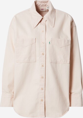 LEVI'S ® Blouse 'Jadon Denim Shirt' in Pink: front