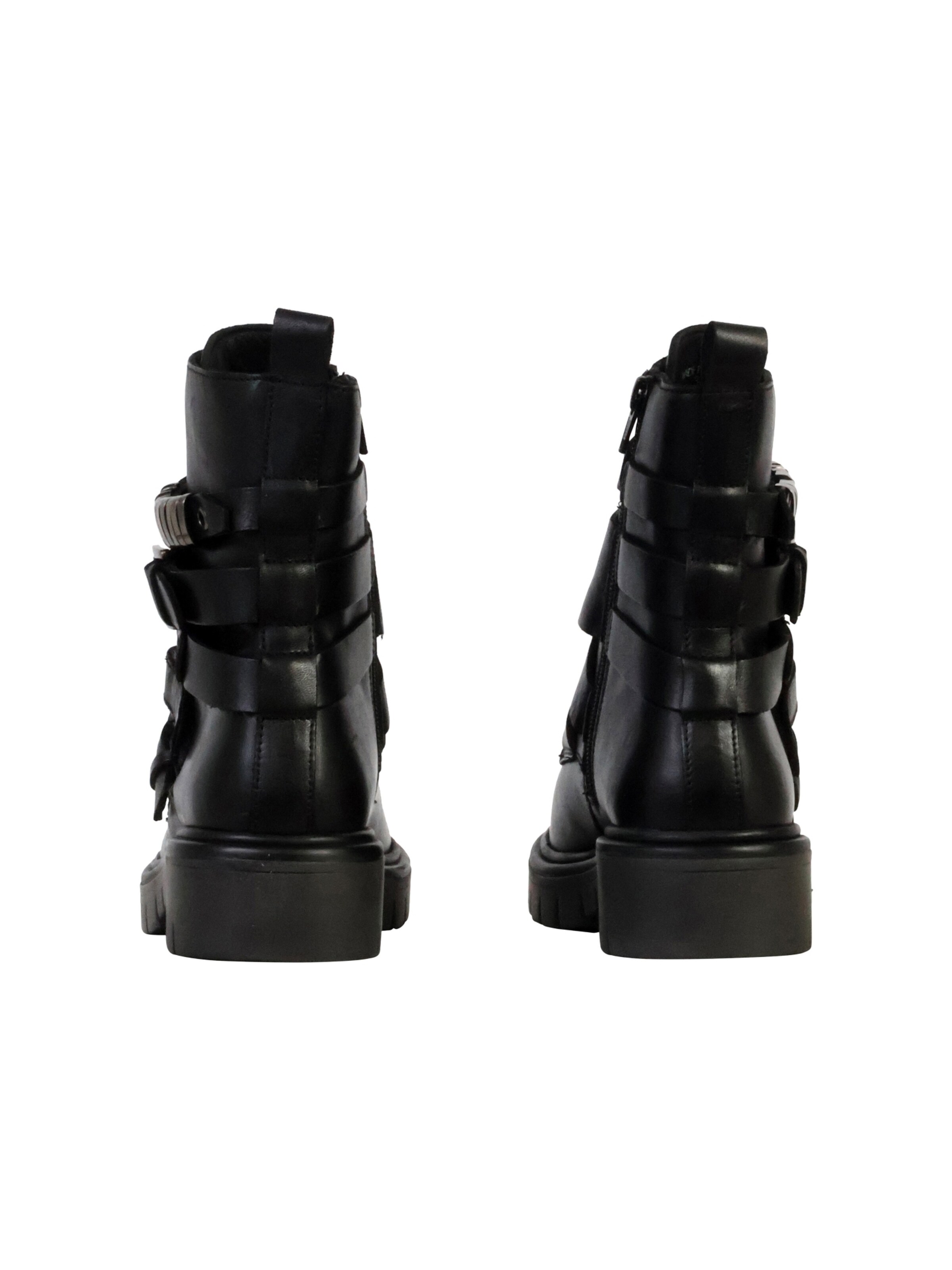 Ankle boots 'Lederstiefeletten Zeloe' di Kaporal in nero