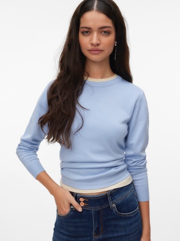 VERO MODA Pullover 'VMSilje' i blå: forside