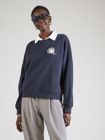 Sweat-shirt 'C_Ever_6' BOSS en bleu : devant