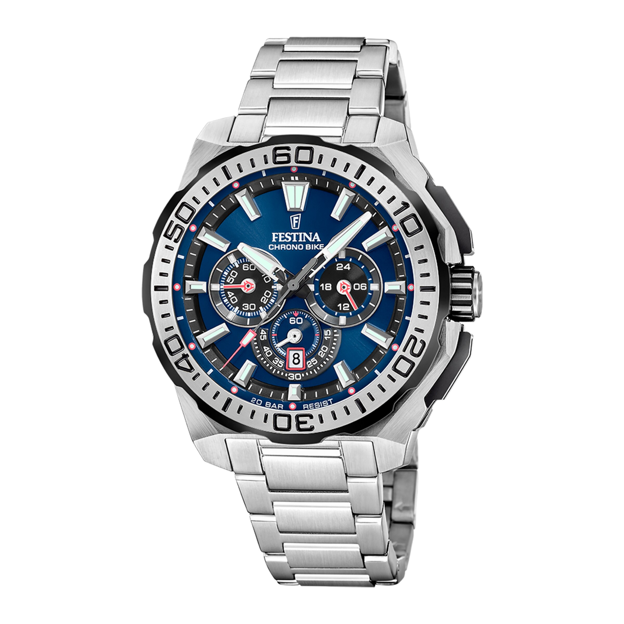 FESTINA Analoog horloge in Blauw: voorkant