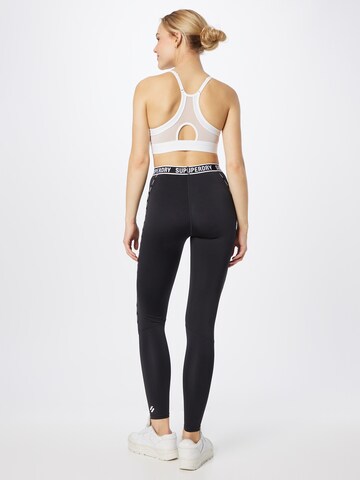 Superdry Skinny Sportbroek in Zwart