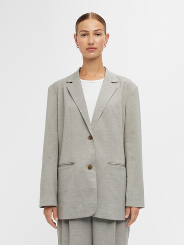 OBJECT - Blazer 'Linnet' en gris: frente