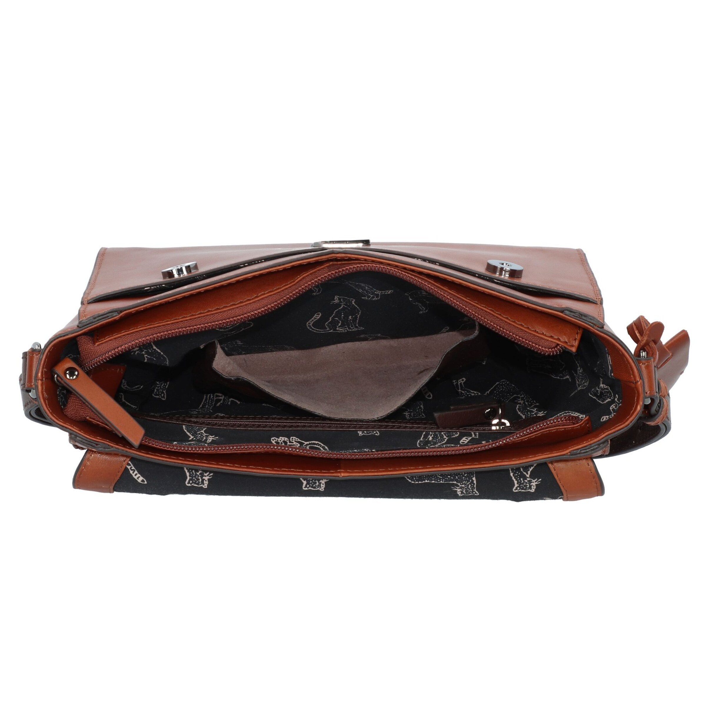 Burkely Handtasche 'Meghan' in Braun