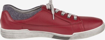 Natural Feet Lace-Up Shoes 'Dallas' in Red