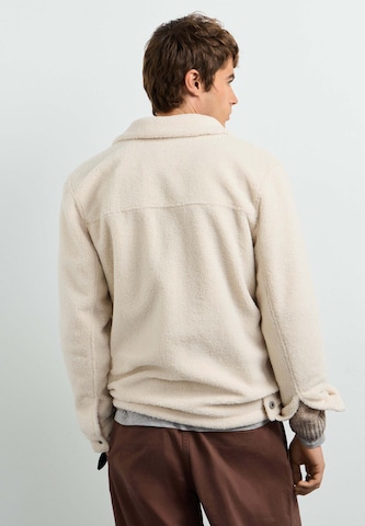 Pepe Jeans - Chaqueta de entretiempo 'BORG' en blanco