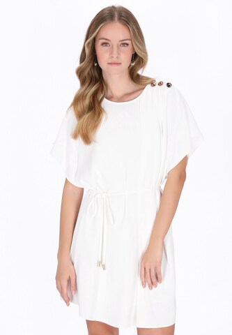 DreiMaster Klassik - Vestido em branco: frente