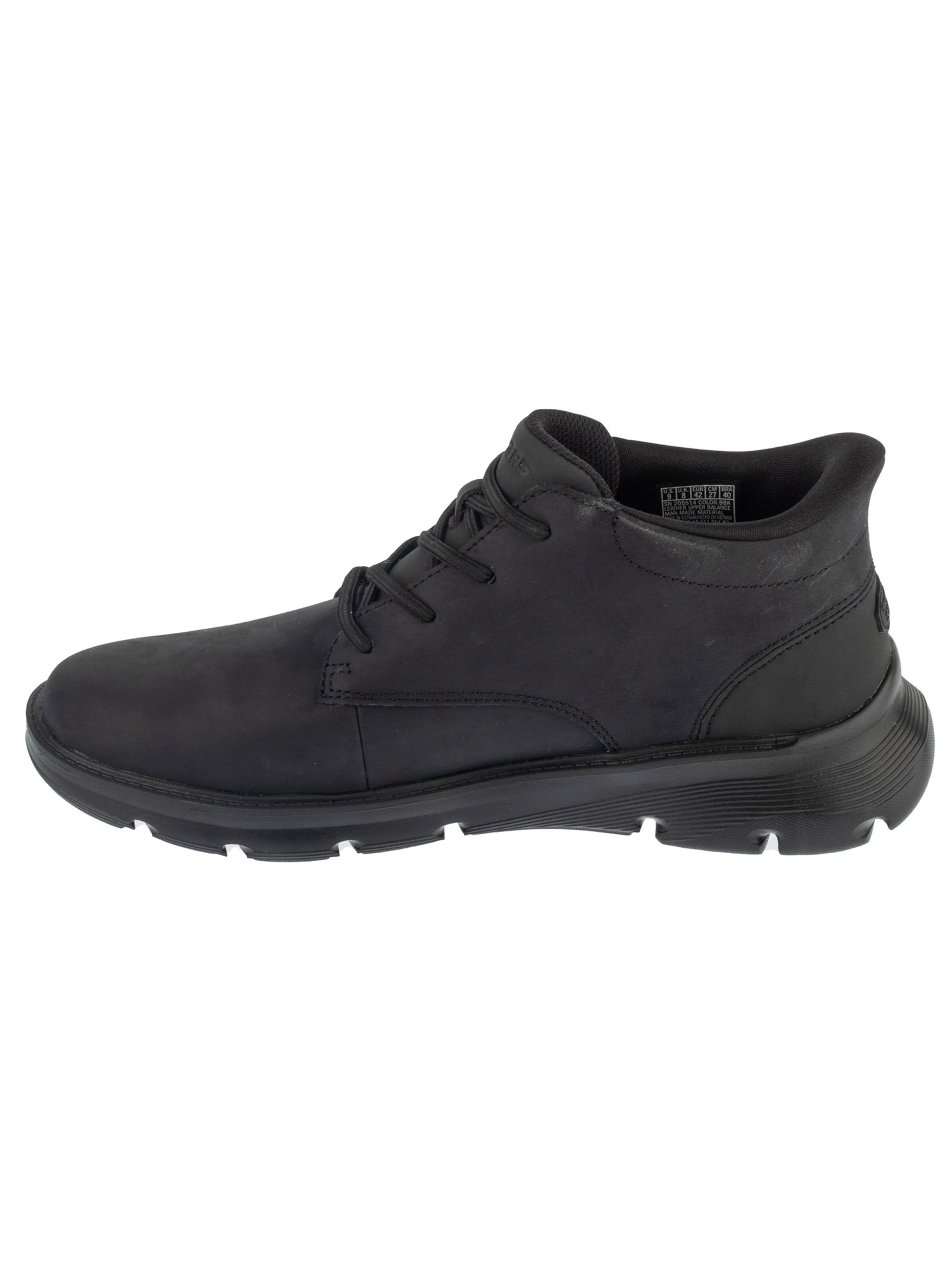SKECHERS Lace-up boots in Black