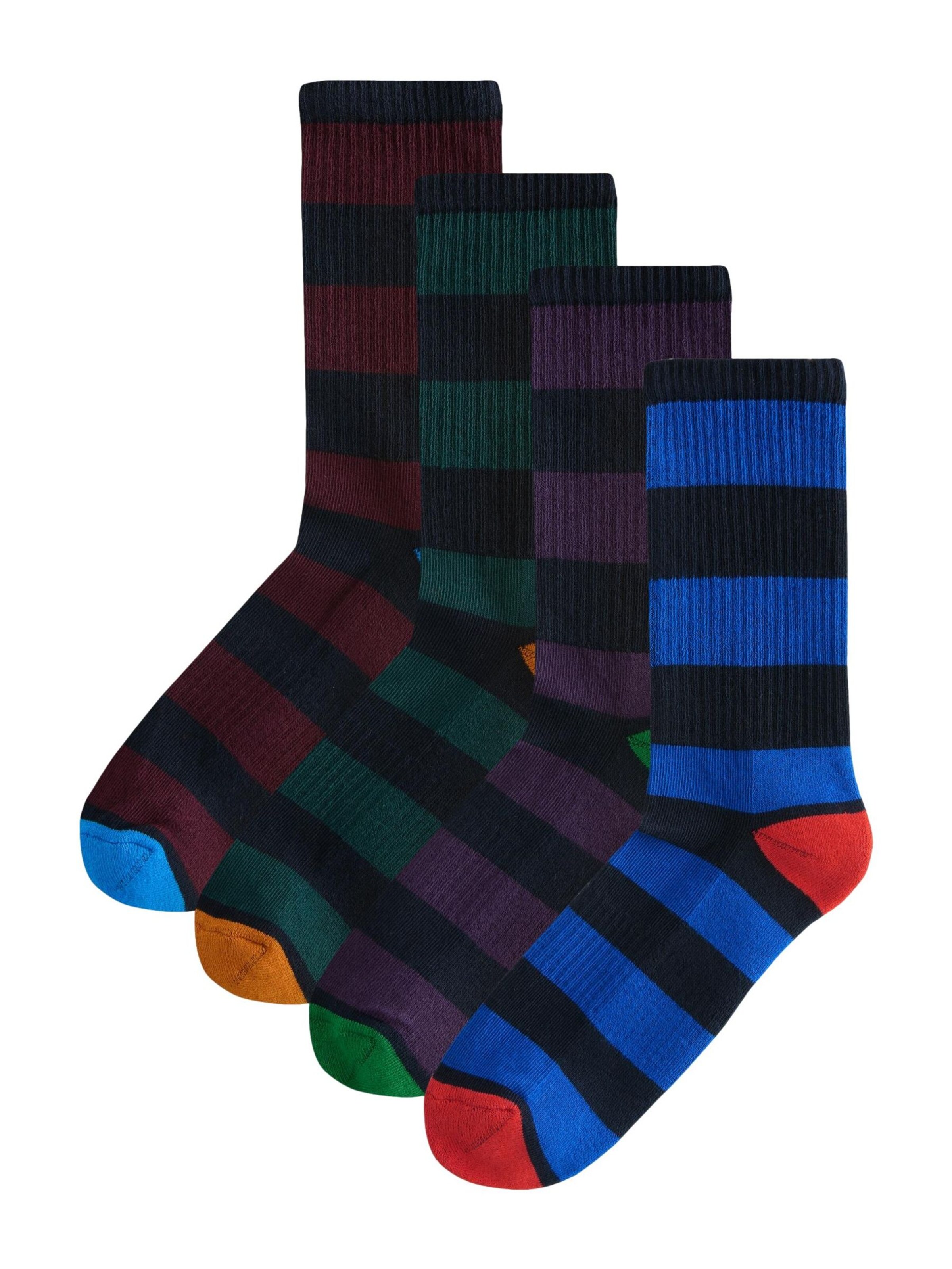 Next Sockor i blå: framsida